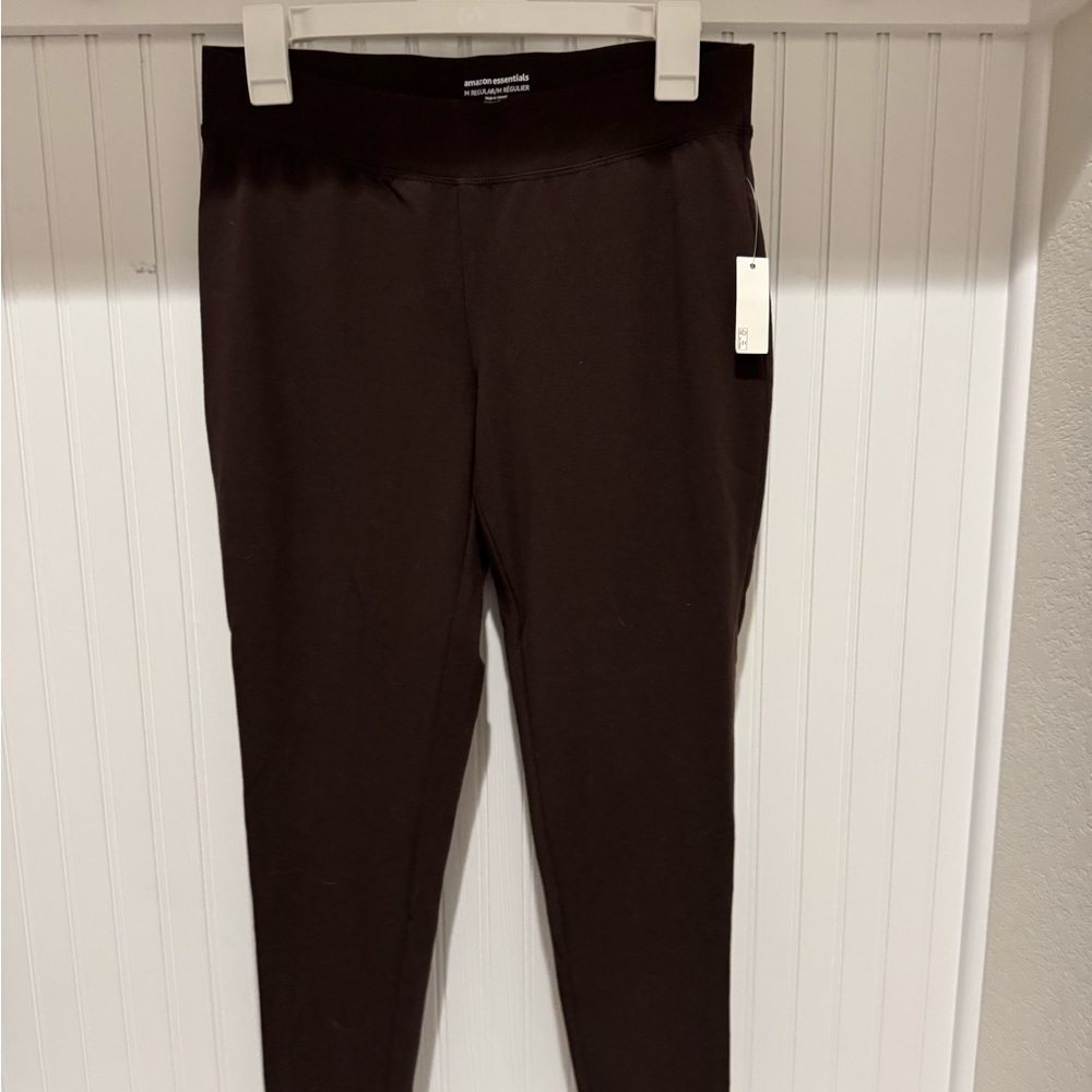 Amazon Essentials Brown Leggings NWT